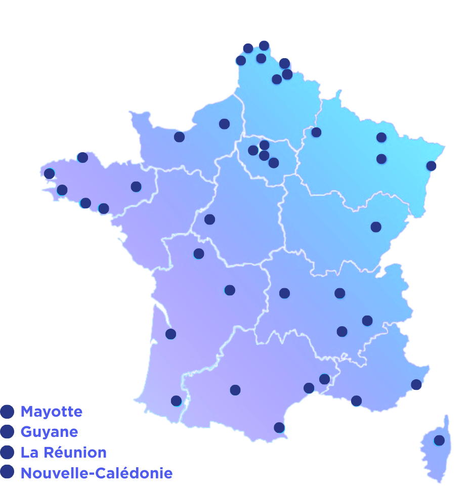 Carte réseau CLES 2025