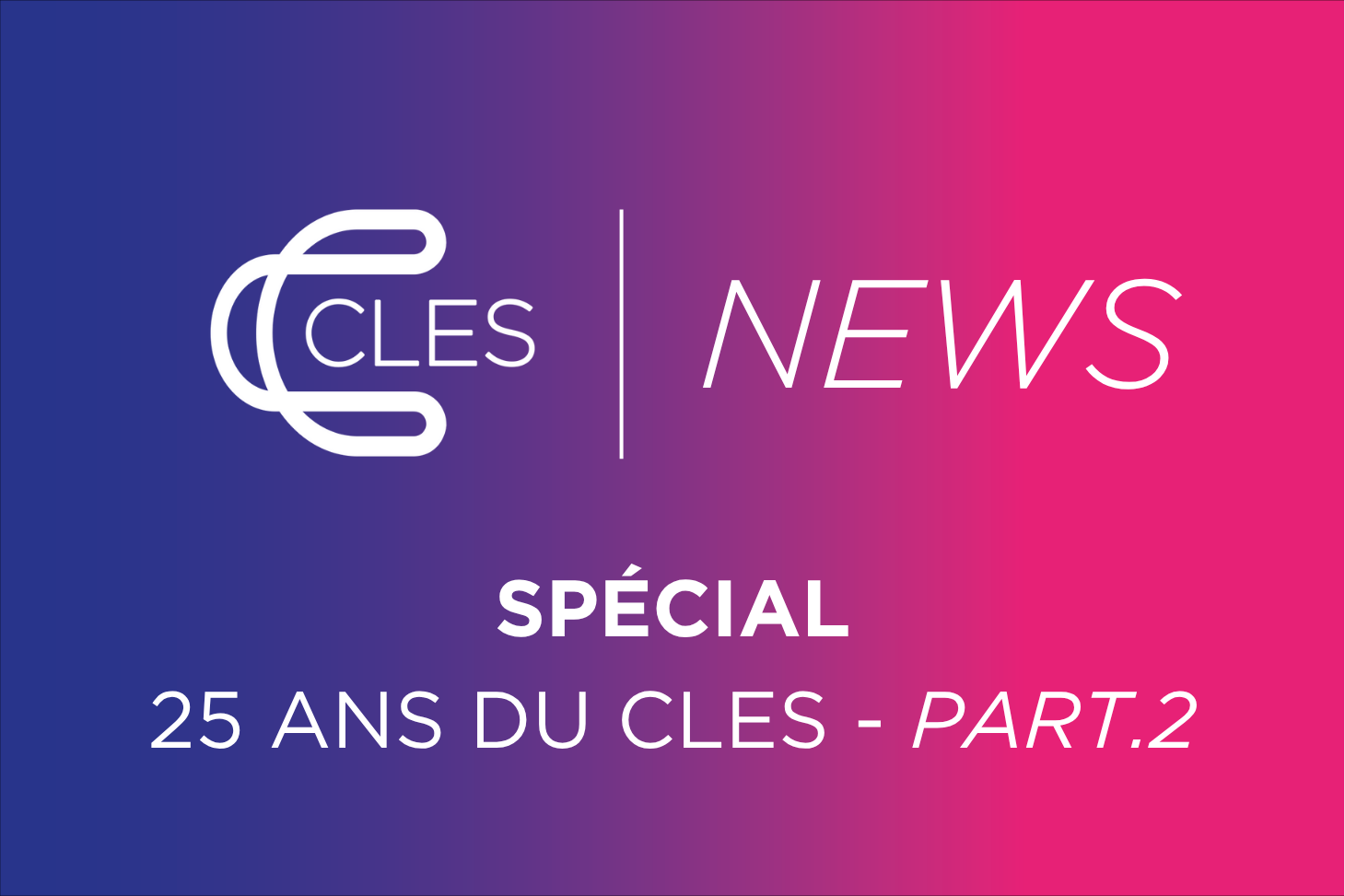 bannière CLES News