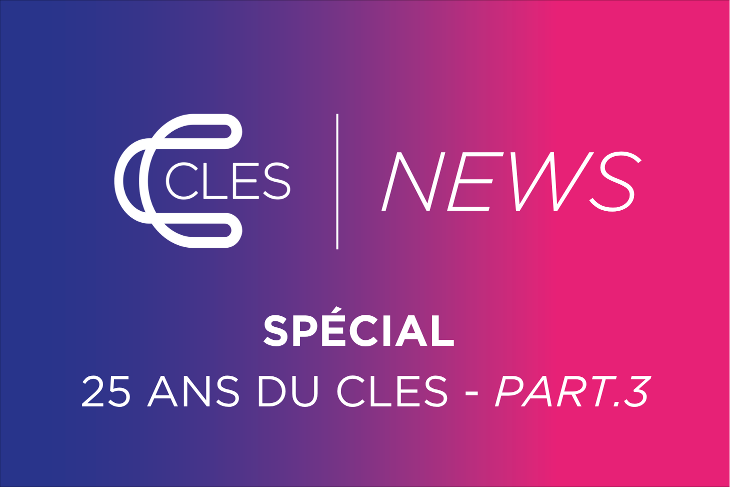 bannière CLES News